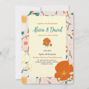 Richesse du printemps Invitation Vintage