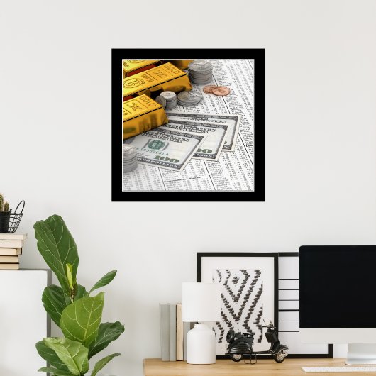 Richesse - Poster (Bureau à domicile)