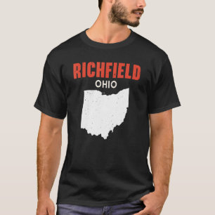 Richfield Ohio USA State America Travel Ohioan T-shirt