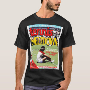 Richie de Baumer Tenenbaums Meltdown Magazine Cov T-shirt