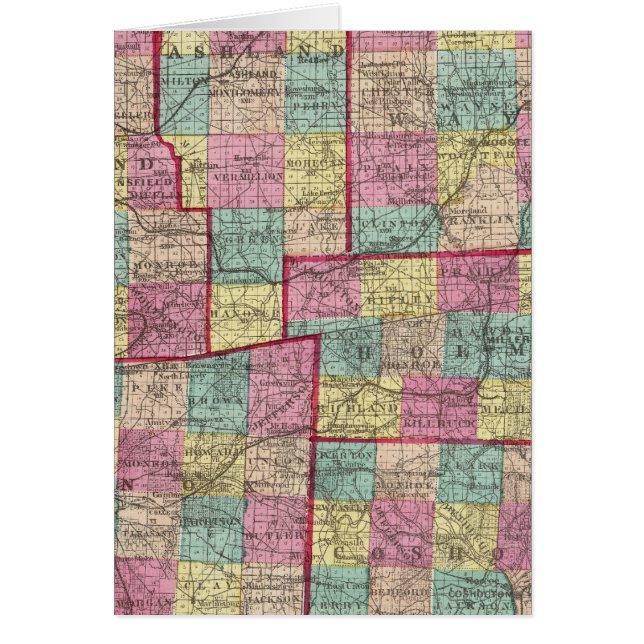 Richland en Wayne County (Voorkant)