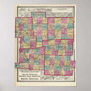 Richland en Wayne County Poster