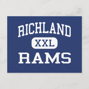 Richland - Rams - High - Johnstown Pennsylvania Briefkaart