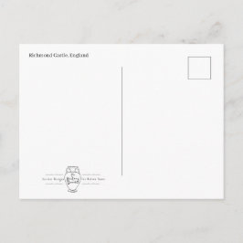 Richmond Castle ansichtkaart Briefkaart