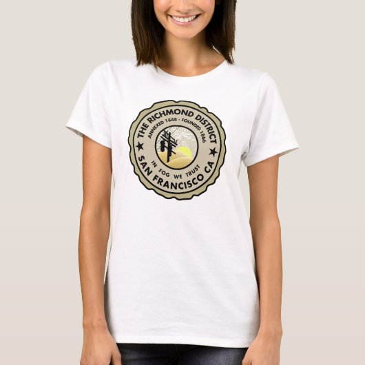 Richmond District Seal T-shirt (Voorkant)