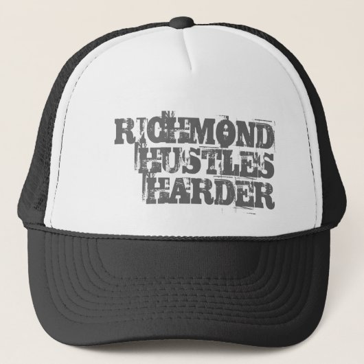 Richmond Hustles Harder Trucker Pet (Voorkant)
