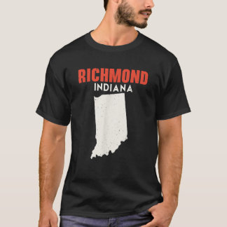 Richmond Indiana Verenigde Staten Verenigde Staten T-shirt