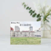 Richmond Skyline Briefkaart (Staand voorkant)