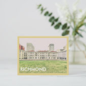 Richmond Skyline Briefkaart (Staand voorkant)