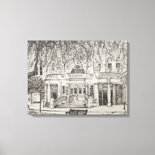 Richmond Theater London UK 2004 Canvas Afdruk (Voorkant)