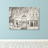 Richmond Theater London UK 2004 Canvas Afdruk (Insitu (Houten vloer))