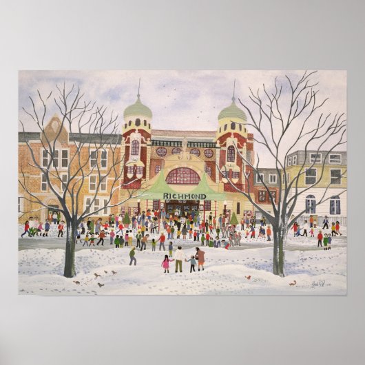 Richmond Theater Surrey 1988 Poster (Voorkant)