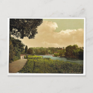 Richmond, uitzicht van de Thames, Londen en buiten Briefkaart