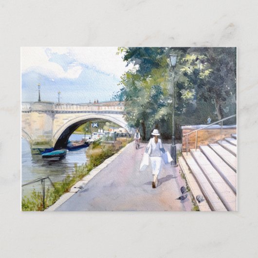 Richmond-upon-Thames briefkaart uit Londen (Voorkant)