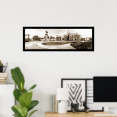 Richmond, VA Capitol Foto 1909 Poster (Thuiskantoor)