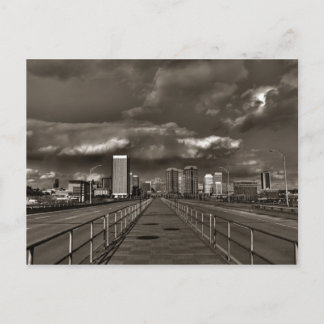 Richmond VA Skyline Briefkaart