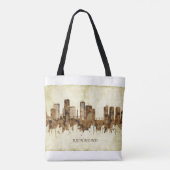 Richmond Virginia Cityscape Draagtas (Achterkant)