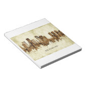 Richmond Virginia Cityscape Notitieblok (Schuin)