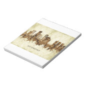 Richmond Virginia Cityscape Notitieblok (Gedraaid)