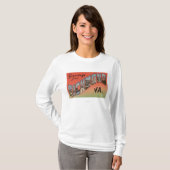 Richmond, Virginia - Large Letter Scenes 3 T-shirt (Voorkant volledig)