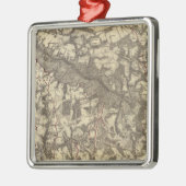 Richmond, Virginia Metalen Ornament (Links)