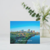 Richmond, Virginia panoramisch uitzicht Briefkaart (Staand voorkant)