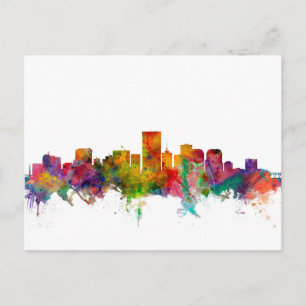 Richmond Virginia Skyline Briefkaart