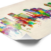 Richmond Virginia Skyline Foto Afdruk (Hoek)