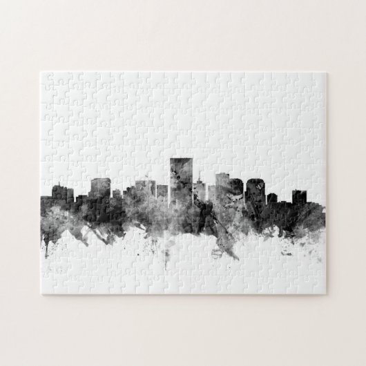 Richmond Virginia Skyline Legpuzzel (Horizontaal)