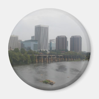 Richmond Virginia Skyline Magneet