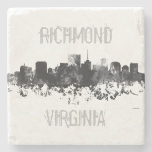 RICHMOND VIRGINIA SKYLINE STENEN ONDERZETTER