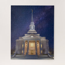 Richmond Virginia Temple Composite Jigzaag Puzzle