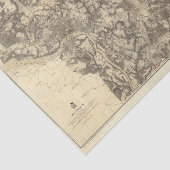 Richmond, Virginia Tissuepapier (Detail)