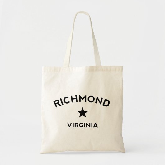 Richmond Virginia Tote Bag (Voorkant)