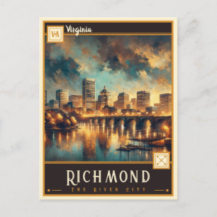 Richmond, Virginie Carte postale ancienne