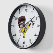 Richt hoge wandklok (Hoek)