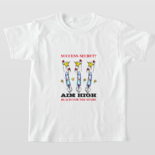 Richt hoog bereik voor de Star Children-raket T-Sh T-shirt