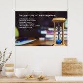 Richt uw leven op: de leidende gids voor tijdbehee poster (Keuken)