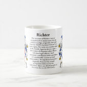 Richter Family German Coat of Arms Mok (Center)