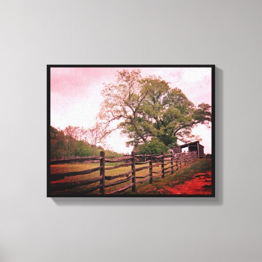 Richting Canvas Afdruk (Voorkant)