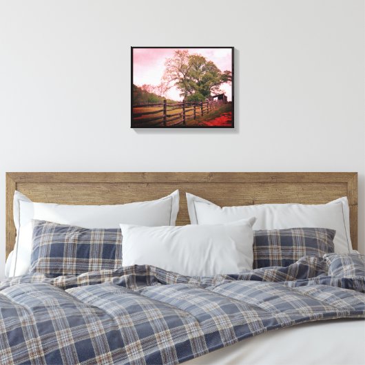 Richting Canvas Afdruk (Insitu (Slaapkamer))