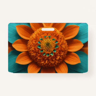 Richting: plastic badge - horizontaal niet zo erg 