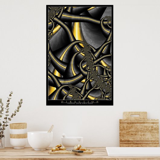 Richting Poster (Keuken)