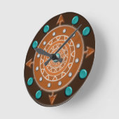 Richting wandklok ronde klok (Hoek)