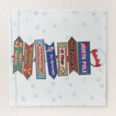 Richtingbord Noordpool Legpuzzel (Horizontaal)