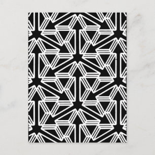 Richtingen - Geometrische kunst Briefkaart