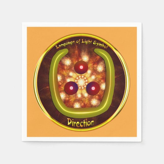 Richtingssymbool Art Servet (Voorkant)