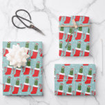 Rick and Morty | Christmas Pickle Rick Pattern<br><div class="desc">Celebrate Rickmas with this festive Pickle Rick in a stocking pattern!</div>