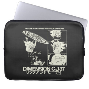 RICK AND MORTY™ Dimensie C-137 Laptop Sleeve