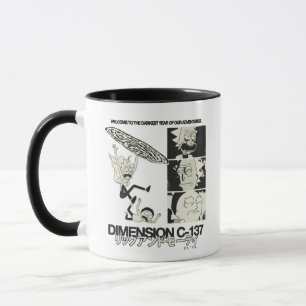 RICK AND MORTY™ Dimensie C-137 Mok